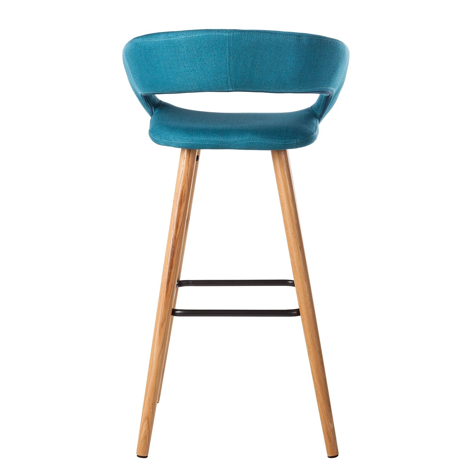 Mørteens Chaises de bar Volda (lot de 2) - Bleu pétrole 7 Mørteens Chaises de bar Volda (lot de 2) - Bleu pétrole – Image 7