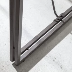 Ars manufacti Table de bar Manchester - Acacia massif / Métal - Acacia / Anthracite -Meubles de salle à manger Soldes Magasin bartisch manchester akazie massiv aluminium akazie anthrazit 4873780