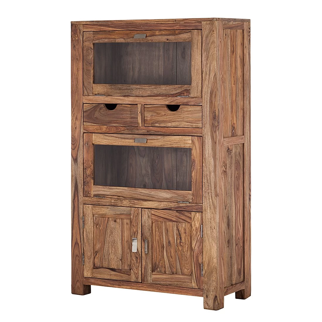 Wolf-Möbel Vaisselier Yoga - Sheesham massif - Naturel 1 Wolf-Möbel Vaisselier Yoga - Sheesham massif - Naturel