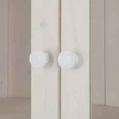 Maison Belfort Bibliothèque Lillehammer IV - Pin blanc / Pin couleur miel -Meubles de salle à manger Soldes Magasin buecherwand lillehammer iv kiefer massiv weiss honig 1067666