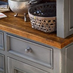 Maison Belfort Vaisselier Balignton - Gris 34 Maison Belfort Vaisselier Balignton - Gris -Meubles de salle à manger Soldes Magasin buffetschrank balignton kiefer massiv grau 3692301