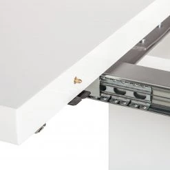 Loftscape Table extensible Anne - Blanc brillant -Meubles de salle à manger Soldes Magasin esstisch anne ausziehbar hochglanz weiss 3469297