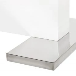 Loftscape Table extensible Anne - Blanc brillant -Meubles de salle à manger Soldes Magasin esstisch anne ausziehbar hochglanz weiss 3469305