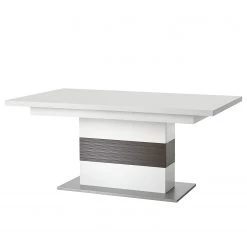 Loftscape Table extensible Kushiro - Blanc / Gris