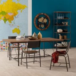 Ars manufacti Table à manger Atelier - Acacia massif / Métal - Acacia / Anthracite 15 Ars manufacti Table à manger Atelier - Acacia massif / Métal - Acacia / Anthracite -Meubles de salle à manger Soldes Magasin esstisch atelier akazie massiv metall lava 2181106