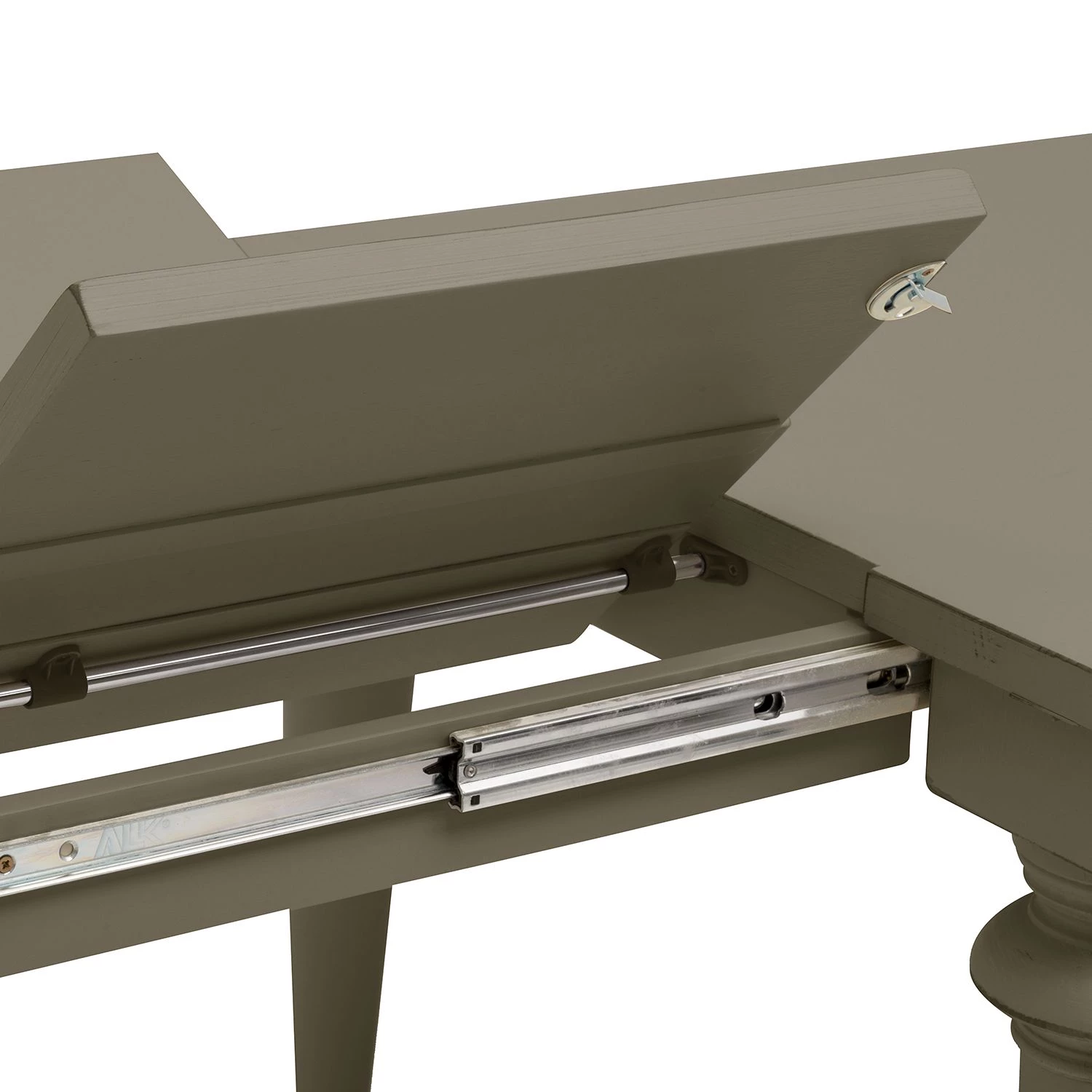 Maison Belfort Table Azjana - Granit - Avec rallonge d'un seul côté 7 Maison Belfort Table Azjana - Granit - Avec rallonge d'un seul côté – Image 7