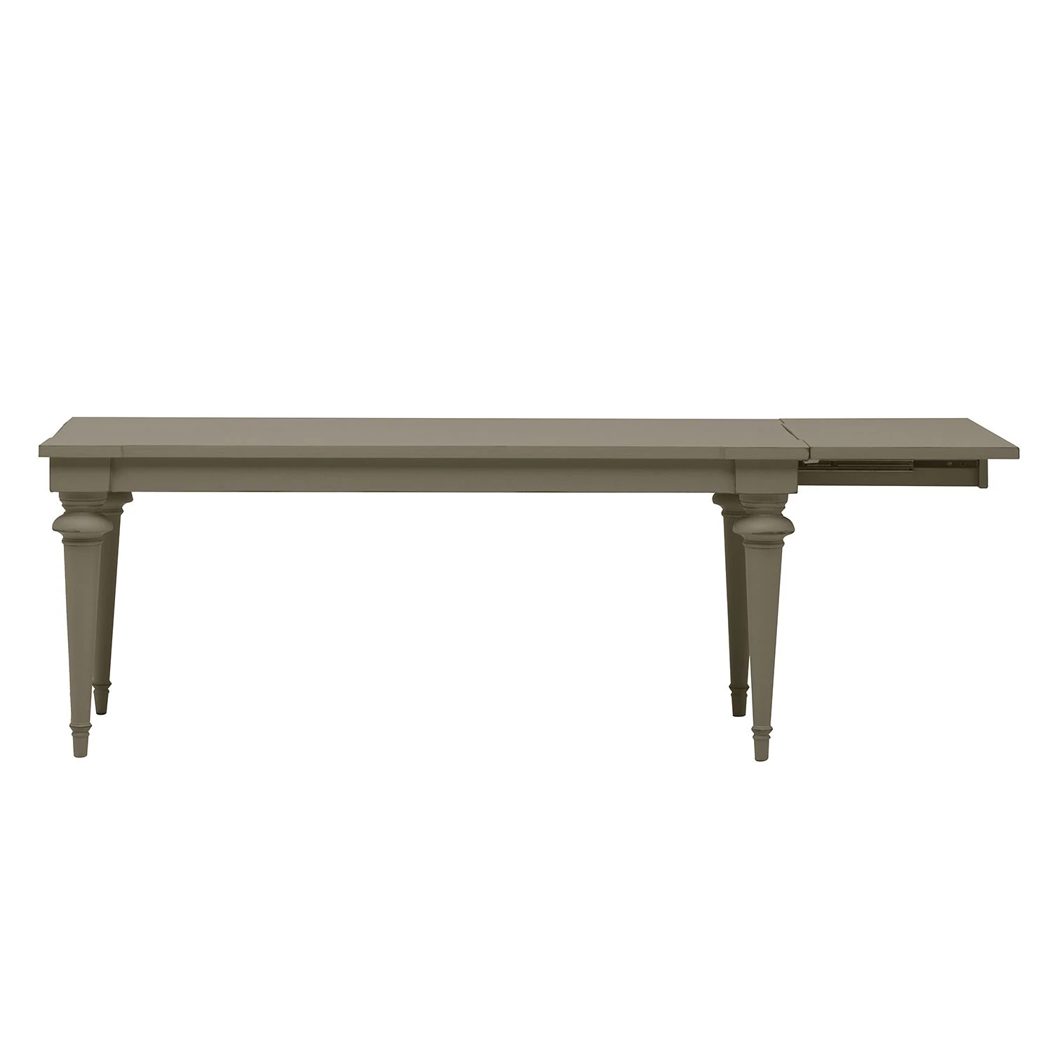 Maison Belfort Table Azjana - Granit - Avec rallonge d'un seul côté 2 Maison Belfort Table Azjana - Granit - Avec rallonge d'un seul côté – Image 2