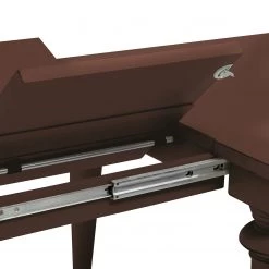 Maison Belfort Table Azjana - Pin marron - Avec rallonge des deux côtés -Meubles de salle à manger Soldes Magasin esstisch azjana pinie massiv pinie braun mit kopfauszug beidseitig 3402517