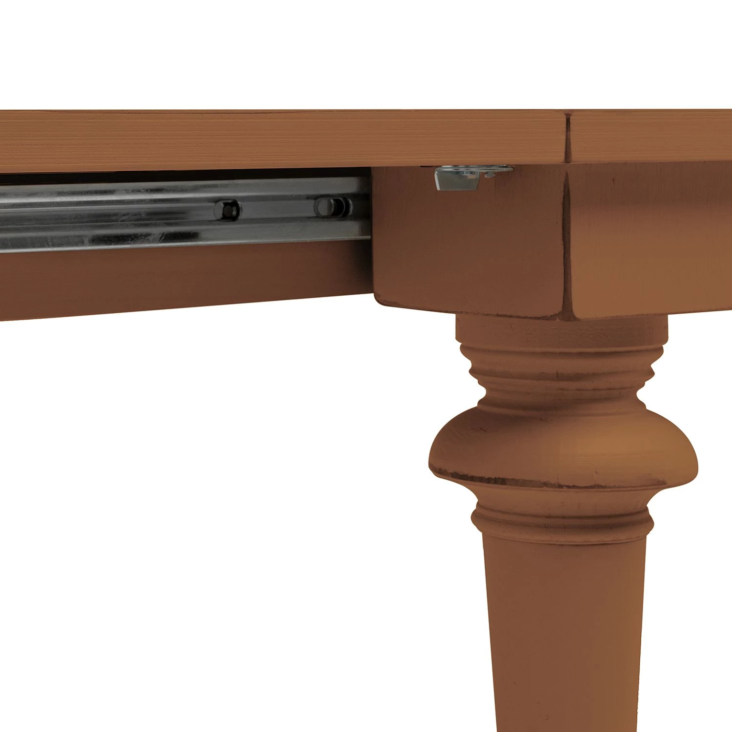 Maison Belfort Table Azjana - Pin couleur miel - Avec rallonge des deux côtés 6 Maison Belfort Table Azjana - Pin couleur miel - Avec rallonge des deux côtés – Image 6