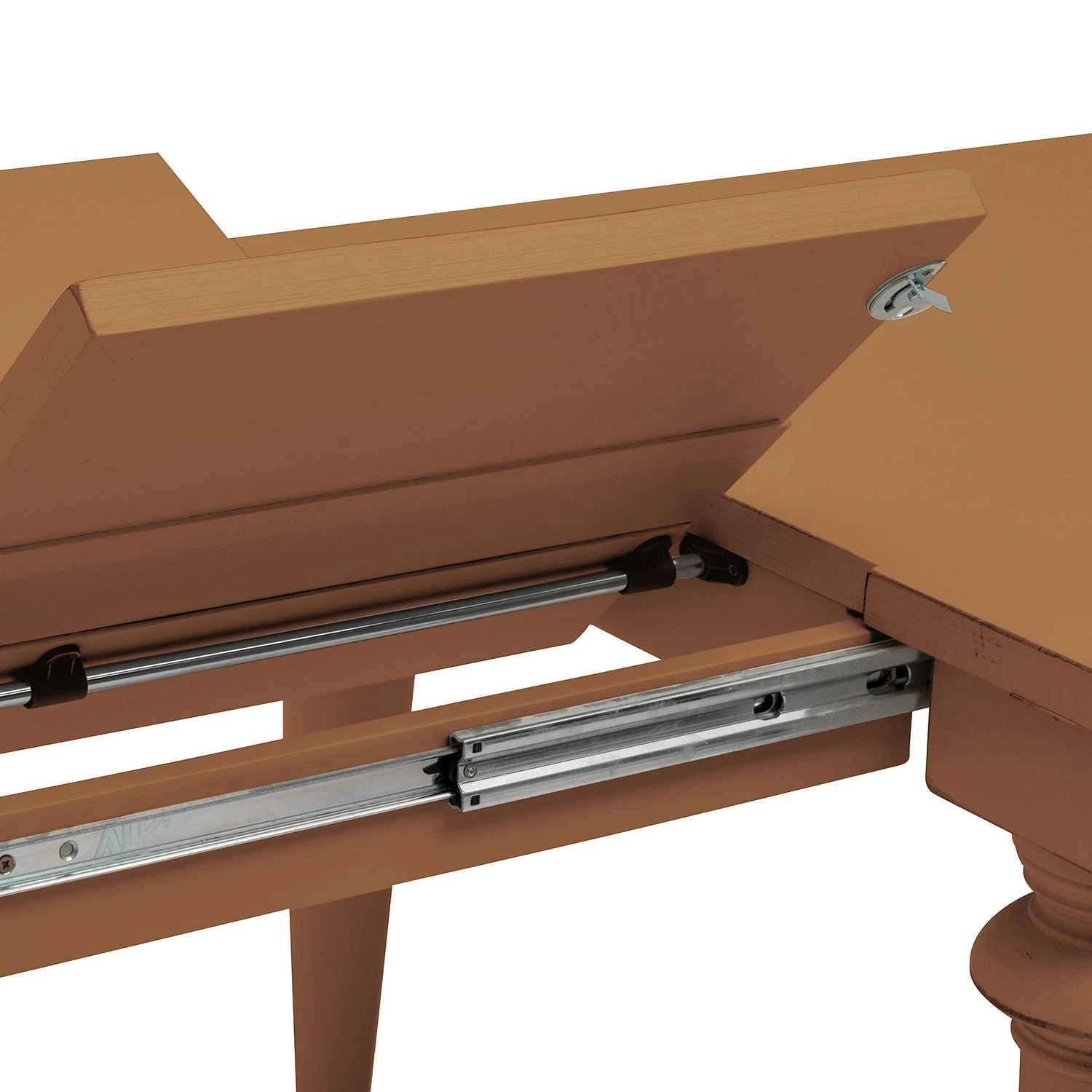 Maison Belfort Table Azjana - Pin couleur miel - Avec rallonge des deux côtés 7 Maison Belfort Table Azjana - Pin couleur miel - Avec rallonge des deux côtés – Image 7