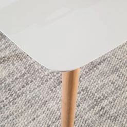 Mørteens Table Bjelland - 150 x 80cm -Meubles de salle à manger Soldes Magasin esstisch bjelland eiche teilmassiv eiche weiss 150 x 80cm 4216816