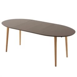 Mørteens Table extensible Dalila - 120 x 90 cm -Meubles de salle à manger Soldes Magasin esstisch dalila mit ausziehfunktion buche teilmassiv braun 120 x 90 cm 1283926