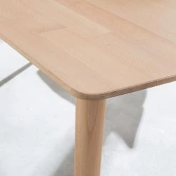 Mørteens Table de salle à manger Finsby I - 180 x 90 cm -Meubles de salle à manger Soldes Magasin esstisch finsby i buche massiv 180 x 90 cm 3681369