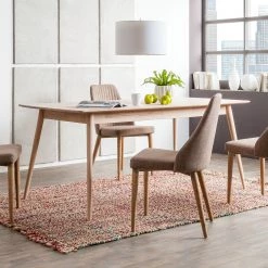 Mørteens Table de salle à manger Finsby I - 180 x 90 cm -Meubles de salle à manger Soldes Magasin esstisch finsby i buche massiv 180 x 90 cm 3994284