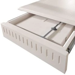 Ridgevalley Table La Carlotta - Épicéa massif - Crème -Meubles de salle à manger Soldes Magasin esstisch la carlotta pinie massiv creme 490613