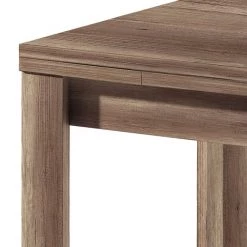 Mooved Table extensible Leaf - Imitation chêne truffier - 80 x 60 cm -Meubles de salle à manger Soldes Magasin esstisch leaf mit ausziehfunktion 4776612