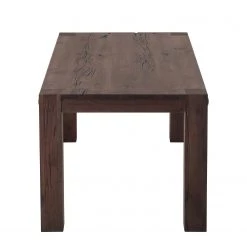 Ars Natura Table à  manger Leeds - 180 x 90 cm -Meubles de salle à manger Soldes Magasin esstisch leeds eiche massiv verwittert 180 x 90 cm 4487704