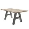 Mooved Table Leeton I - Imitation chêne sable - 180 x 90 cm
