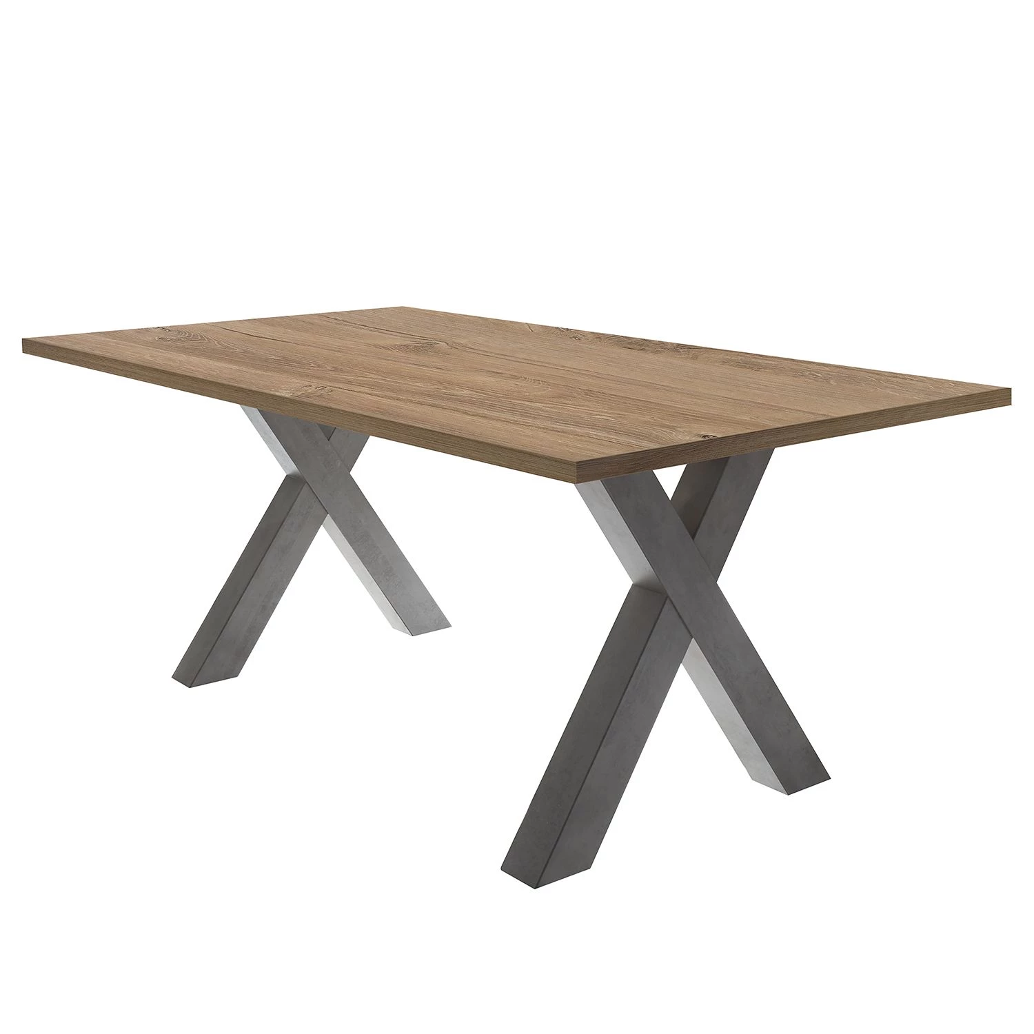 Mooved Table Leeton III - Imitation chêne de Stirling - 180 x 90 cm 1 Mooved Table Leeton III - Imitation chêne de Stirling - 180 x 90 cm