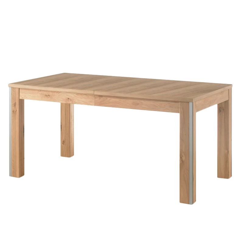 Ars Natura Table extensible Lopburi - Imitation chêne Bianco partiellement massif 1 Ars Natura Table extensible Lopburi - Imitation chêne Bianco partiellement massif