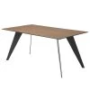 Ars manufacti Table Menosio - Marron chiné - 180 x 100 cm
