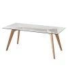Mørteens Table Napole - Verre / Chêne massif