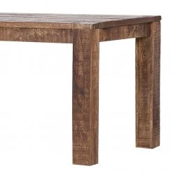 Ars manufacti Table de salle à manger Pintage - Manguier massif - Teinté et verni -Meubles de salle à manger Soldes Magasin esstisch pintage mango massiv gebeizt lackiert 260200