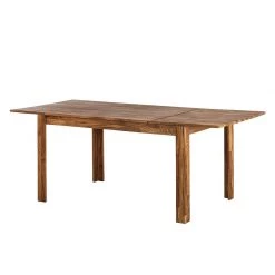 Ars Natura Table Kreios avec rallonge - Chêne massif - Huilé -Meubles de salle à manger Soldes Magasin esstisch redwood mit ausziehfunktion eiche massiv geoelt 4775156