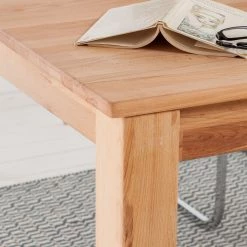 Ars Natura Table fonctionnelle Kreios - Hêtre massif - Huilé -Meubles de salle à manger Soldes Magasin esstisch redwood mit ausziehfunktion kernbuche massiv geoelt 3373401