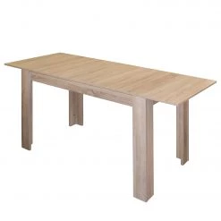 Mooved Table extensible Fairford - Imitation chêne brut de sciage - 110 x 60 cm -Meubles de salle à manger Soldes Magasin esstisch solvorn mit ausziehfunktion 110 x 60 cm 4776176
