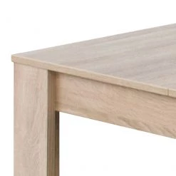 Mooved Table extensible Fairford - Imitation chêne brut de sciage - 110 x 60 cm -Meubles de salle à manger Soldes Magasin esstisch solvorn mit ausziehfunktion 4776140