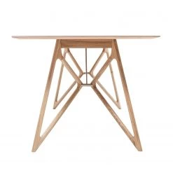 Studio Copenhagen Table Tigg - Vert olive / Chêne - 160 x 90 cm -Meubles de salle à manger Soldes Magasin esstisch tink eiche massiv linoleum olivgruen eiche 160 x 90 cm 4738604