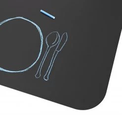 Studio Copenhagen Table Viggo - Anthracite / Chêne - 140 x 90 cm -Meubles de salle à manger Soldes Magasin esstisch viggo eiche teilmassiv linoleum anthrazit eiche 140 x 90 cm 4969084