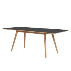 Studio Copenhagen Table Viggo - Anthracite / Chêne - 140 x 90 cm