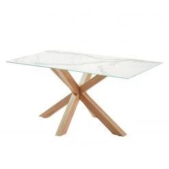 Mørteens Table Zuccarello II - Blanc / Gris