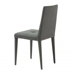 Mørteens Chaises Desana (lot de 2) - Gris foncé -Meubles de salle à manger Soldes Magasin esszimmerstuhl desana 2er set webstoff dunkelgrau 4194332