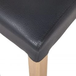 Ars Natura Chaises Flen (lot de 2) - Anthracite - Hêtre clair -Meubles de salle à manger Soldes Magasin esszimmerstuhl flen 2er set anthrazit buche 3330765