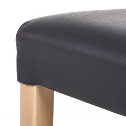 Ars Natura Chaises Flen (lot de 2) - Anthracite - Hêtre clair -Meubles de salle à manger Soldes Magasin esszimmerstuhl flen 2er set anthrazit buche 3330769