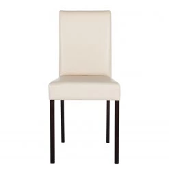 Ars Natura Chaises Flen (lot de 2) - Beige - Hêtre foncé -Meubles de salle à manger Soldes Magasin esszimmerstuhl flen 2er set beige buche dunkelbraun 3327293