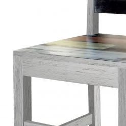 Wolf-Möbel Chaises Goa (lot de 2) - Partiellement en manguier massif - Manguier blanc vintage -Meubles de salle à manger Soldes Magasin esszimmerstuhl goa 2er set mango teilmassiv mango vintage weiss 5230944