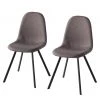 Mooved Chaises Kallax I (lot de 2) - Tissu / Métal