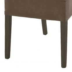 Ars Natura Chaises Lenya (lot de 2) - Cuir synthétique cappuccino / Hêtre marron foncé 5 Ars Natura Chaises Lenya (lot de 2) - Cuir synthétique cappuccino / Hêtre marron foncé -Meubles de salle à manger Soldes Magasin esszimmerstuhl lenya kunstleder cappuccino buche dunkelbraun 255684