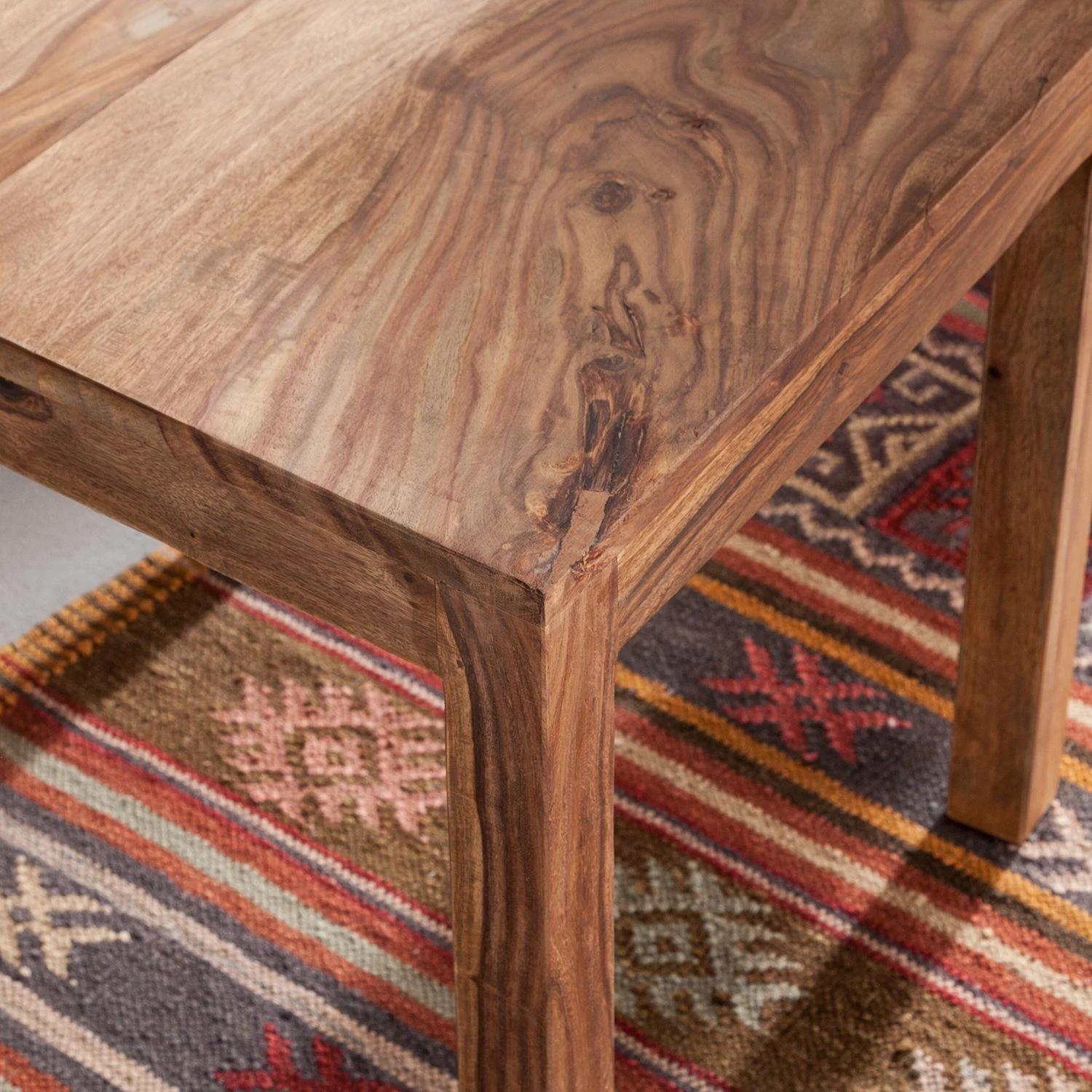 Wolf-Möbel Chaises Yoga (lot de 2) - Sheesham massif - Naturel 10 Wolf-Möbel Chaises Yoga (lot de 2) - Sheesham massif - Naturel – Image 10