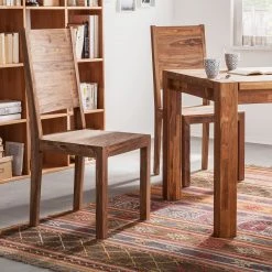 Wolf-Möbel Chaises Yoga (lot de 2) - Sheesham massif - Naturel 17 Wolf-Möbel Chaises Yoga (lot de 2) - Sheesham massif - Naturel -Meubles de salle à manger Soldes Magasin esszimmerstuhl yoga 2er set sheesham massiv natur 3373649