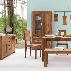 Wolf-Möbel Chaises Yoga (lot de 2) - Sheesham massif - Naturel 21 Wolf-Möbel Chaises Yoga (lot de 2) - Sheesham massif - Naturel -Meubles de salle à manger Soldes Magasin esszimmerstuhl yoga 2er set sheesham massiv natur 4105092