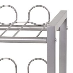 Home Design Range-bouteilles Dundalk 0,5L II - Couleur aluminium -Meubles de salle à manger Soldes Magasin flaschenstaender dundalk iv aluminium stahl 2710910