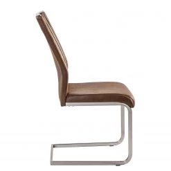 Fredriks Chaises cantilever Scalea (lot de 2) - Marron vintage 5 Fredriks Chaises cantilever Scalea (lot de 2) - Marron vintage -Meubles de salle à manger Soldes Magasin freischwinger scalea 2er set kunstleder nougat 4695356