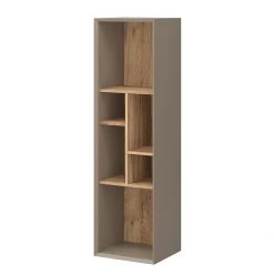 Germania Etagère suspendue Calvi - Gris minéral / Imitation chêne de Navarra