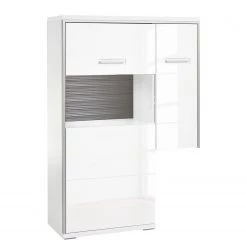Loftscape Buffet Kushiro III - Porte en verre à gauche