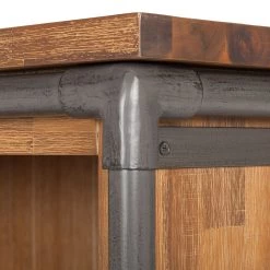 Ars manufacti Buffet haut Atelier - Partiellement en acacia massif -Meubles de salle à manger Soldes Magasin highboard atelier akazie teilmassiv 1832902